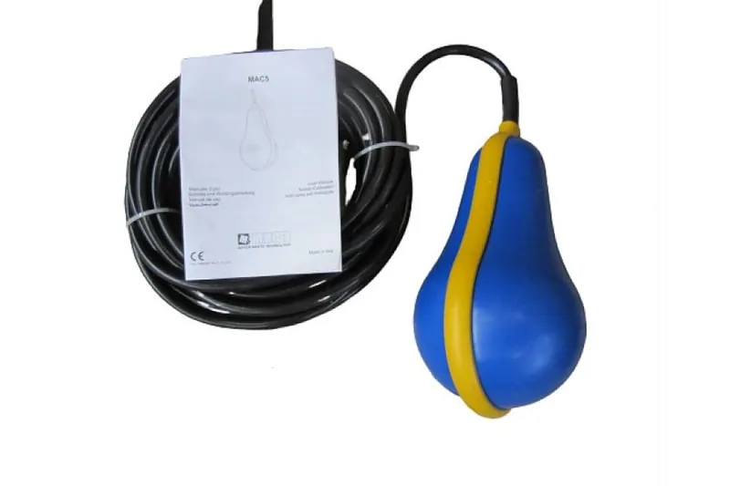 Поплавковий вимикач Pedrollo MAC 5 PVC